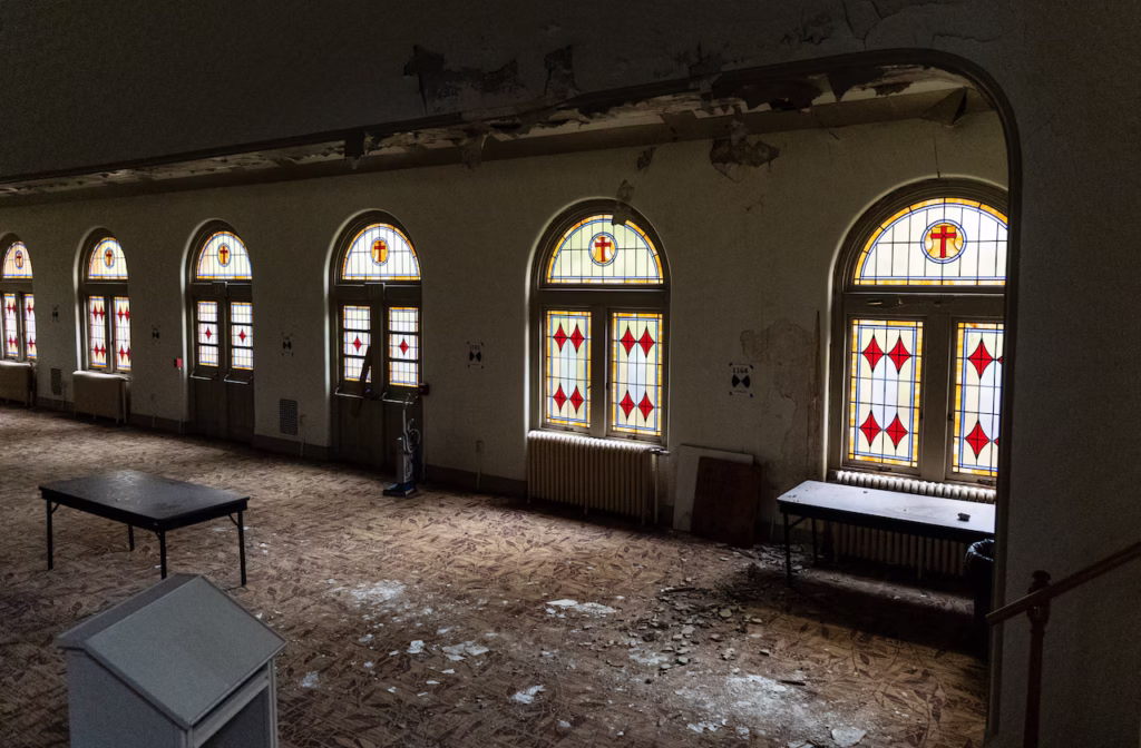 Interior Harrisburg State Hospital