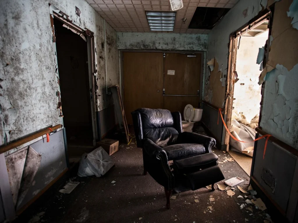 Interior of Nopeming Sanatorium