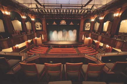Inside the Dock Street Theatre