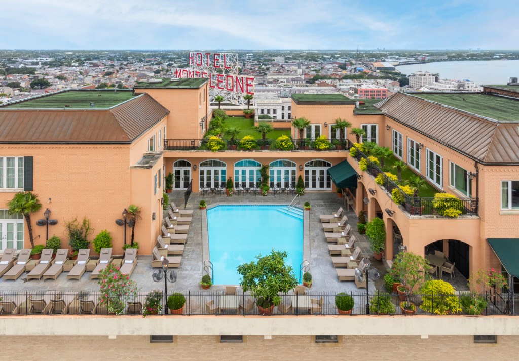 Exterior Image of Hotel Monteleone in New Orleans