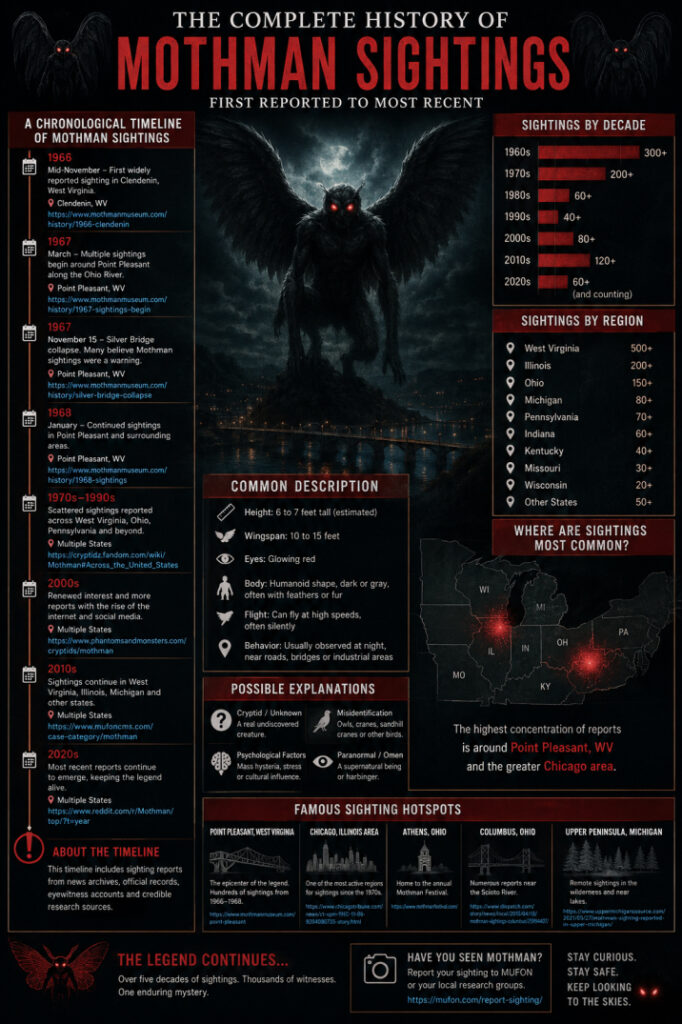 Mothman Infographic