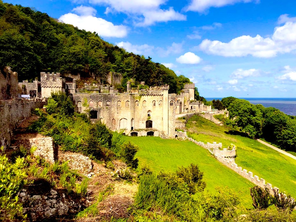 Stripped of Its Lead Roof: Haunted Gwrych Castle, Abergele